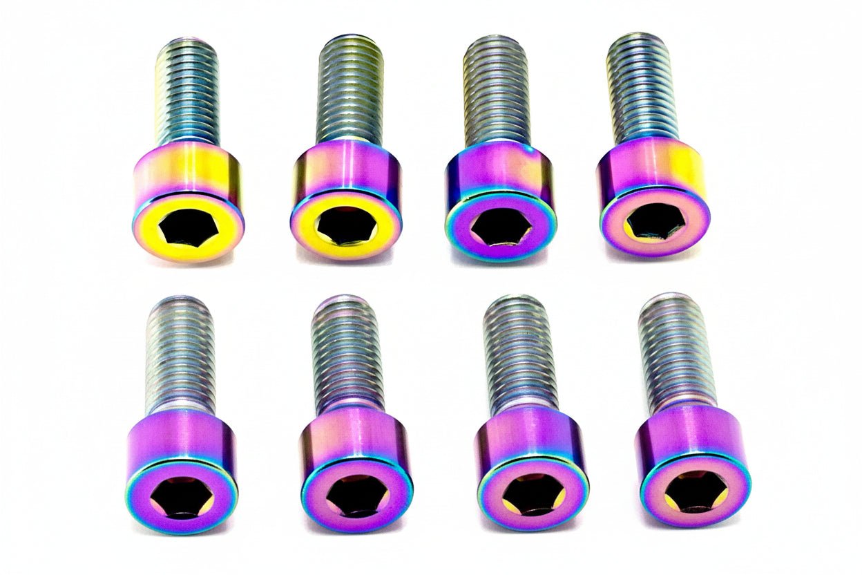 Titanium Stem/ Handlebar Mount Bolts - E - moto