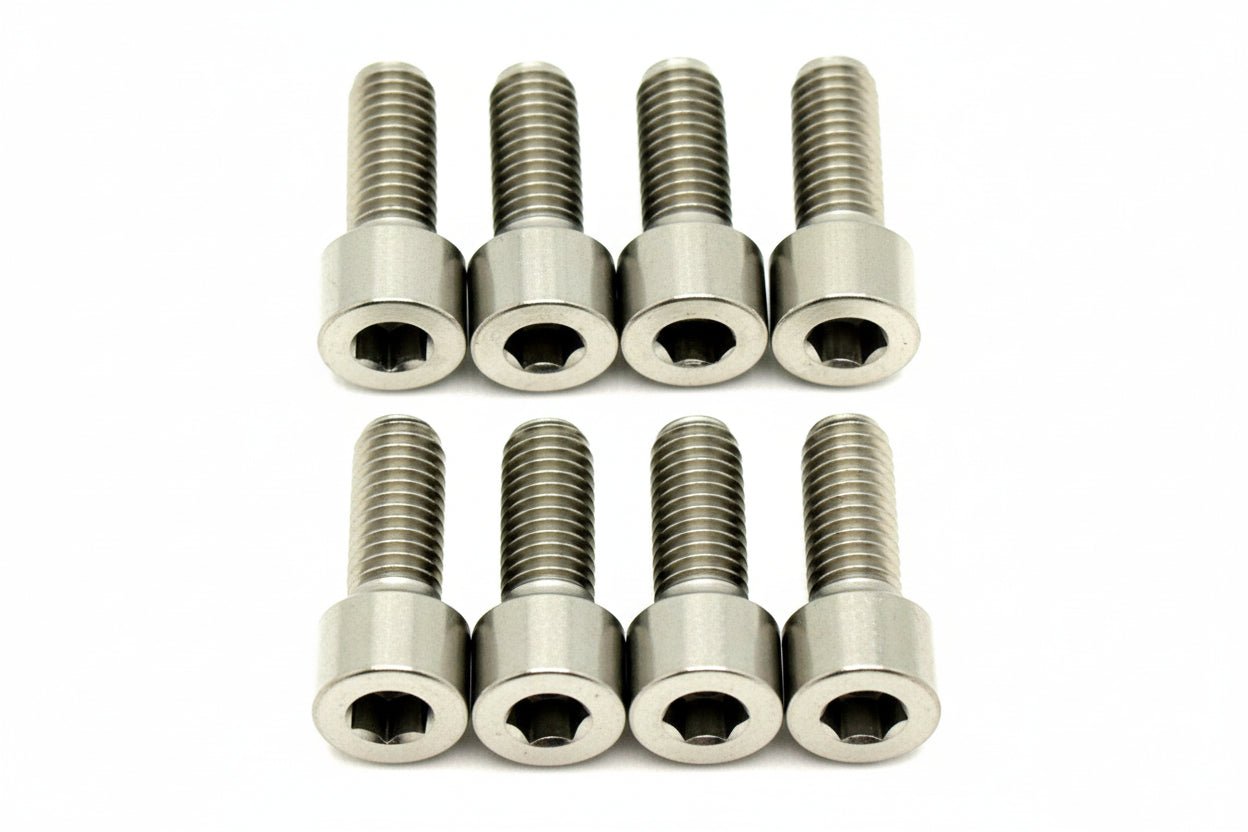 Titanium Stem/ Handlebar Mount Bolts - E - moto