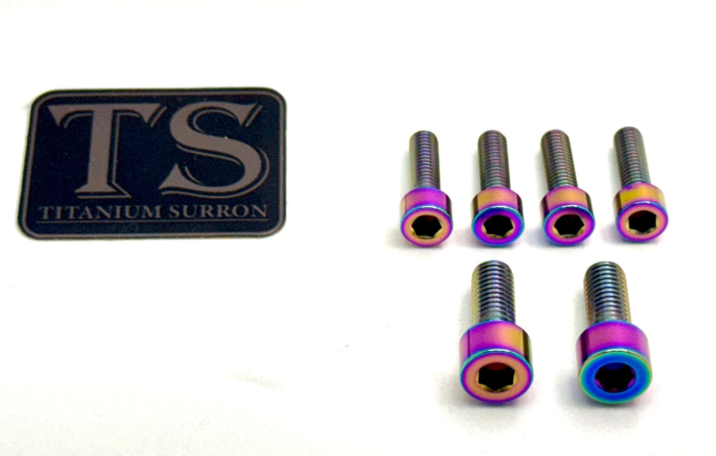 Titanium Stem/ Handlebar Mount Bolts - E - moto