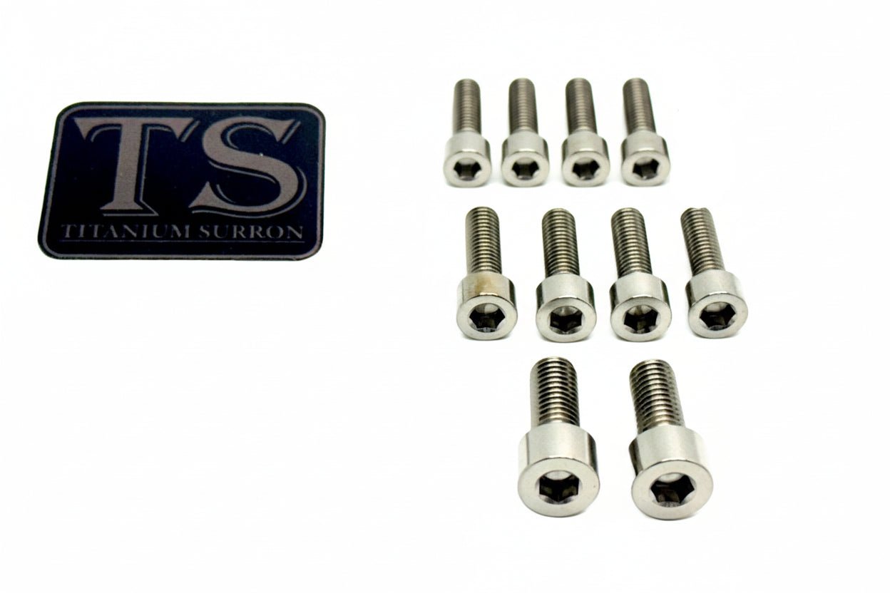 Titanium Stem/ Handlebar Mount Bolts - E - moto