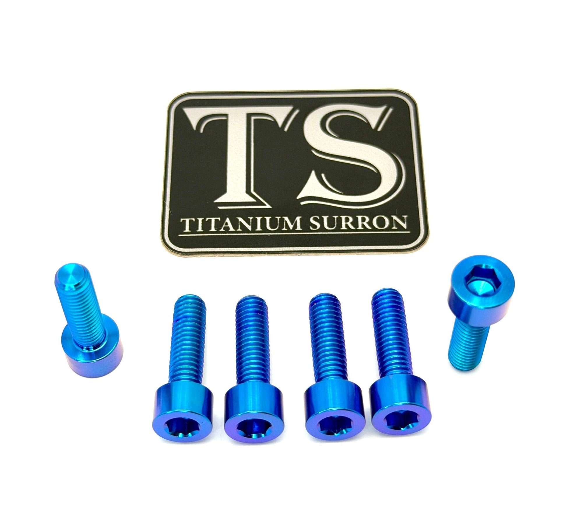 Titanium Stem/ Handlebar Mount Bolts - E-moto