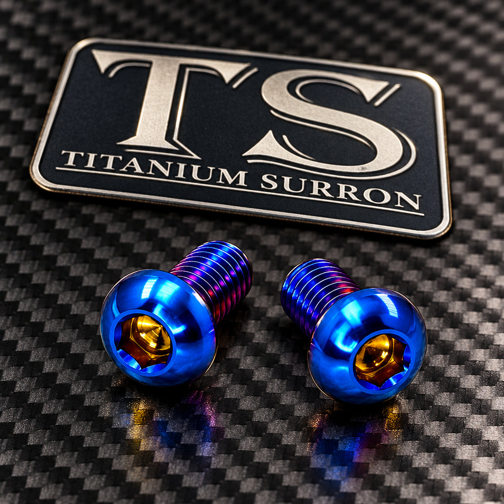 Titanium Surron LBX M6 Ignition Cover Bolts