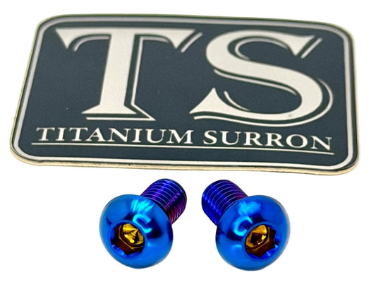 Titanium Surron LBX M6 Ignition Cover Bolts