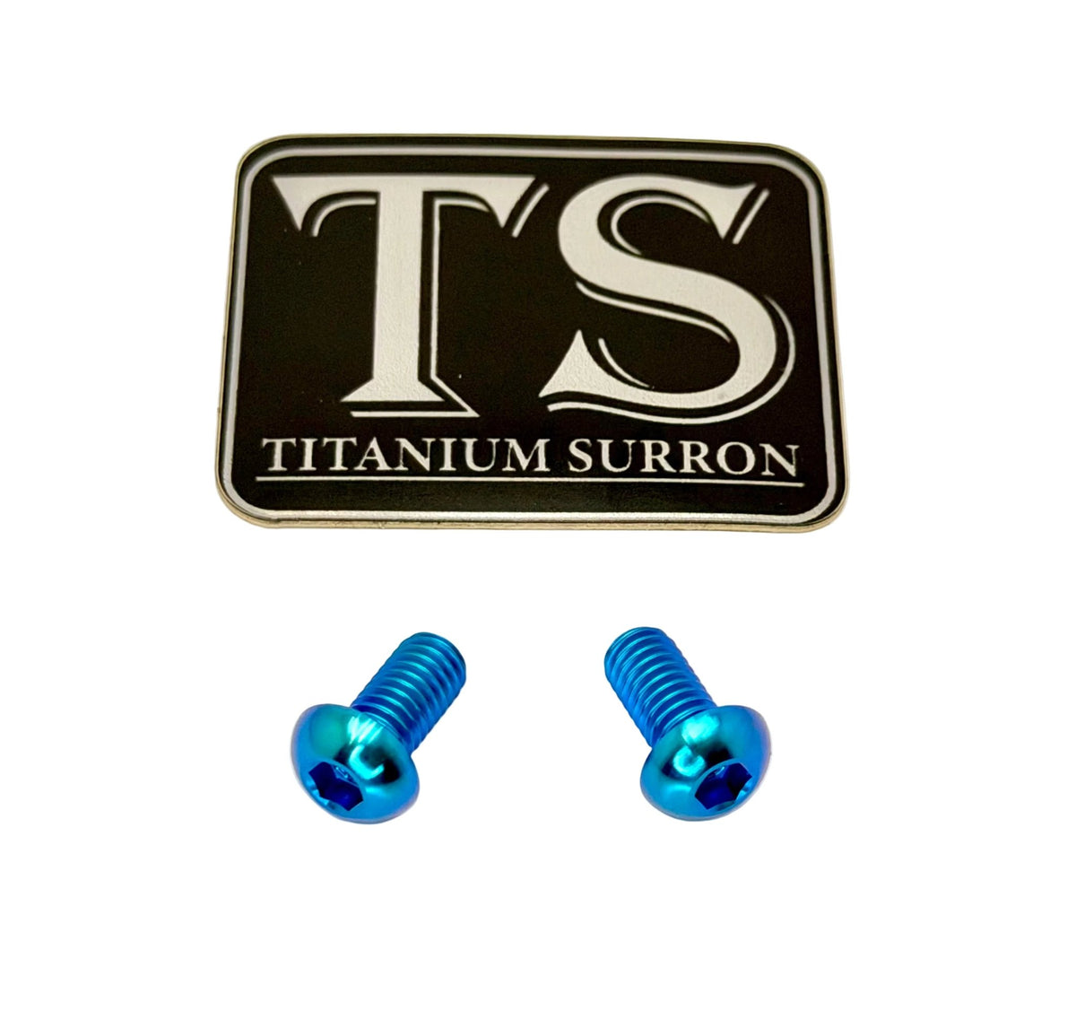 Titanium Surron LBX M6 Ignition Cover Bolts