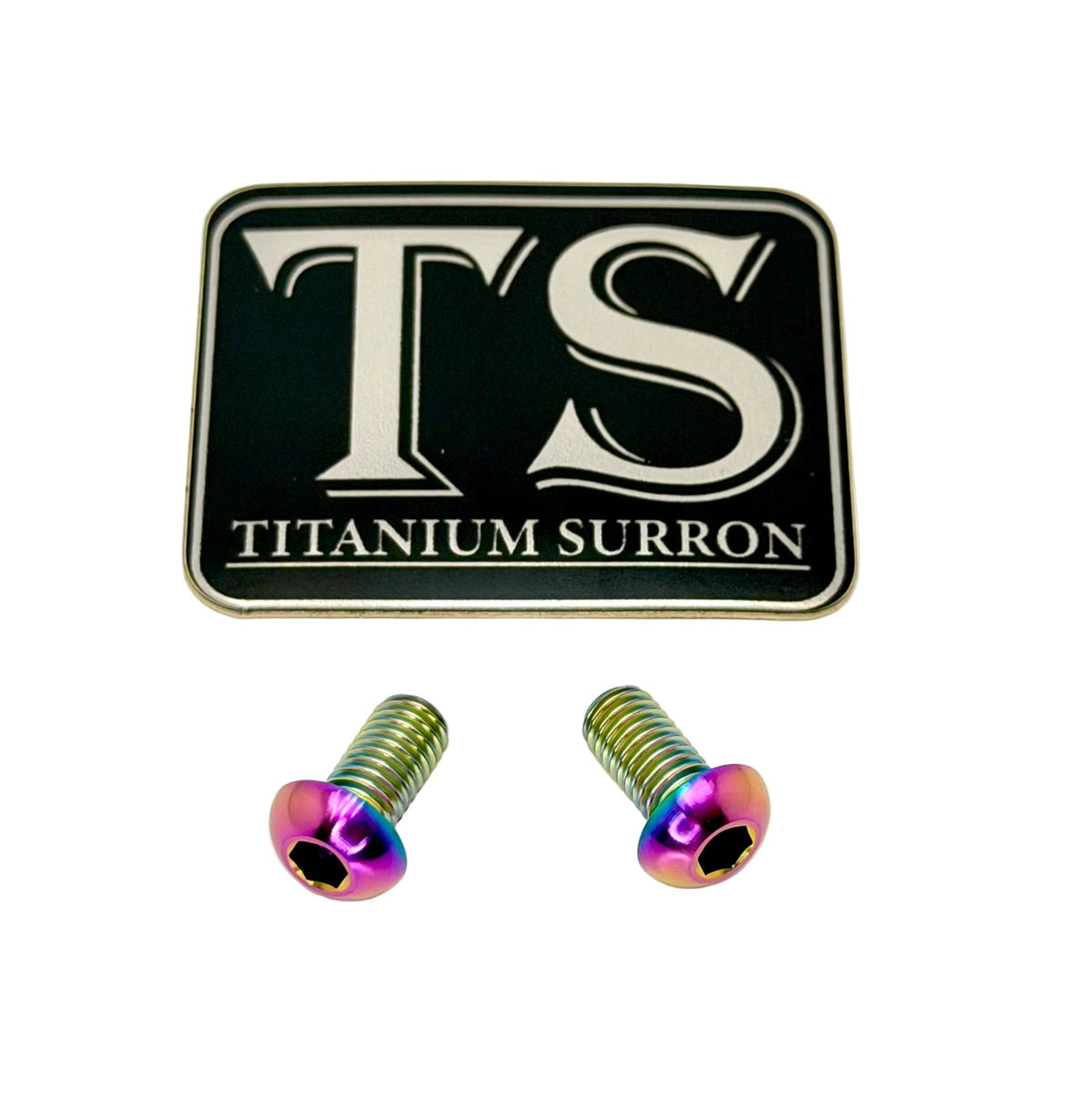 Titanium Surron LBX Motor Cover Bolts — E-Moto