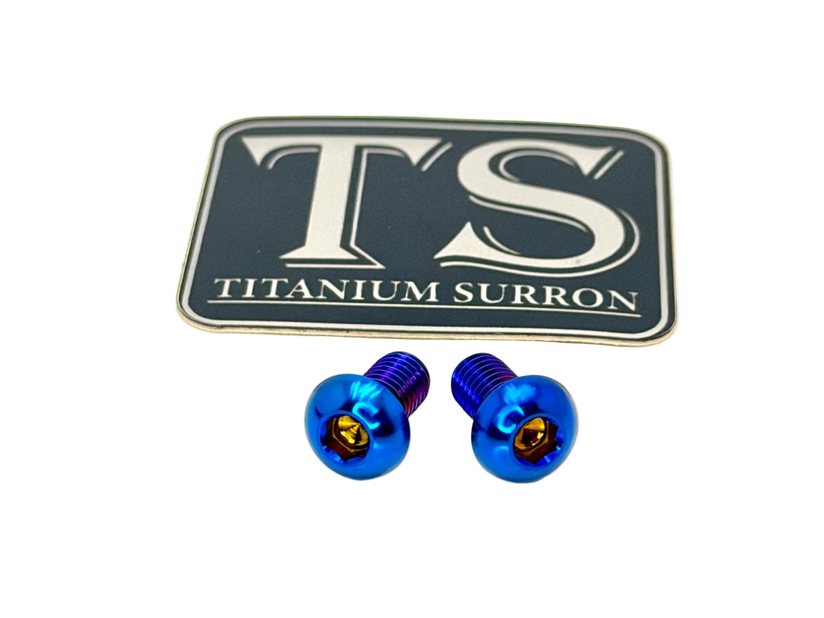 Titanium Surron LBX Motor Cover Bolts — E-Moto