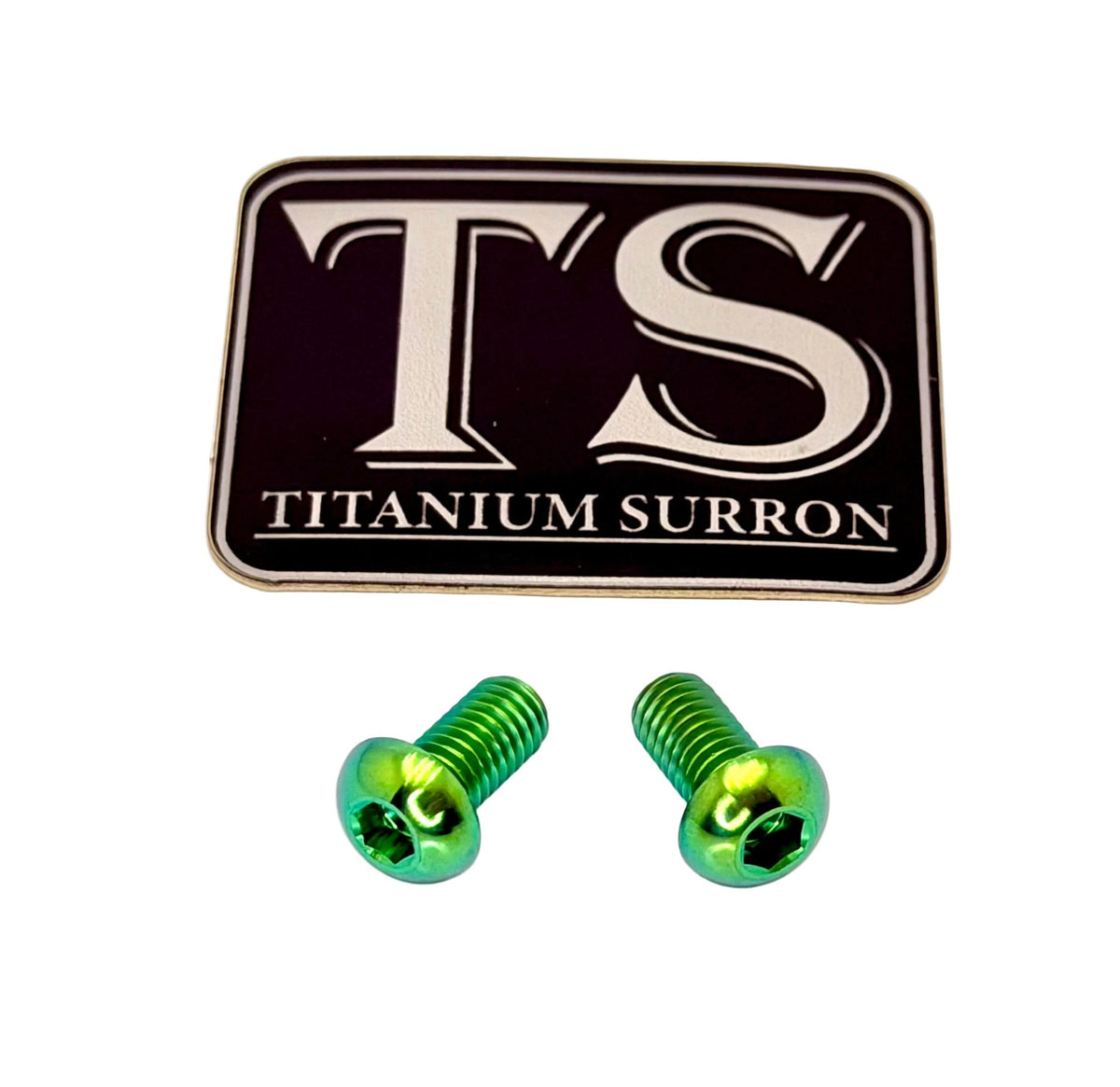 Titanium Surron LBX Motor Cover Bolts — E-Moto