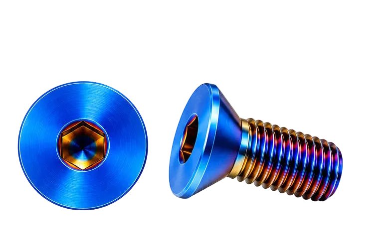 Titanium Surron Ultra Bee Brake Reservoir Cap Bolts