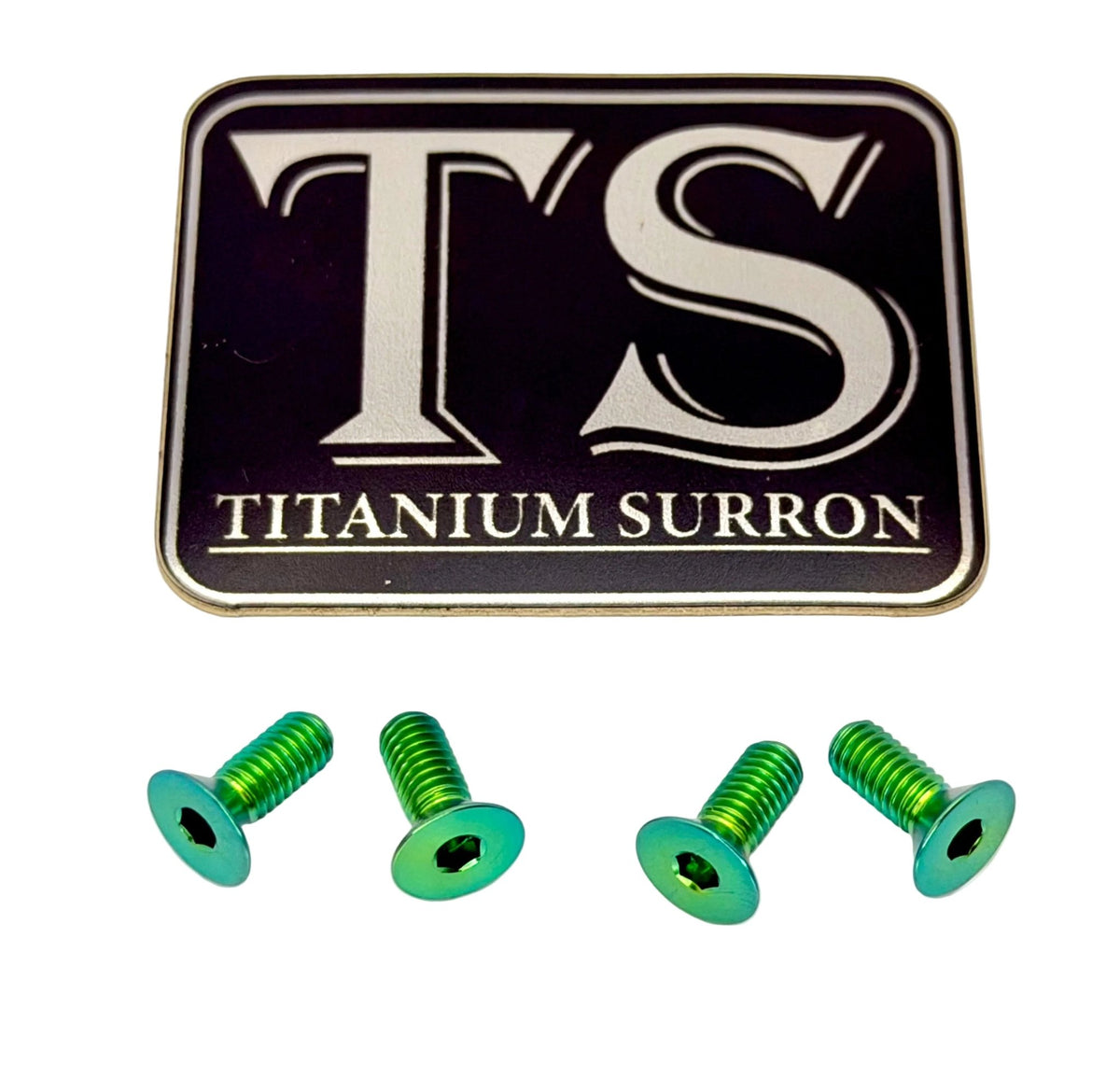 Titanium Surron Ultra Bee Brake Reservoir Cap Bolts