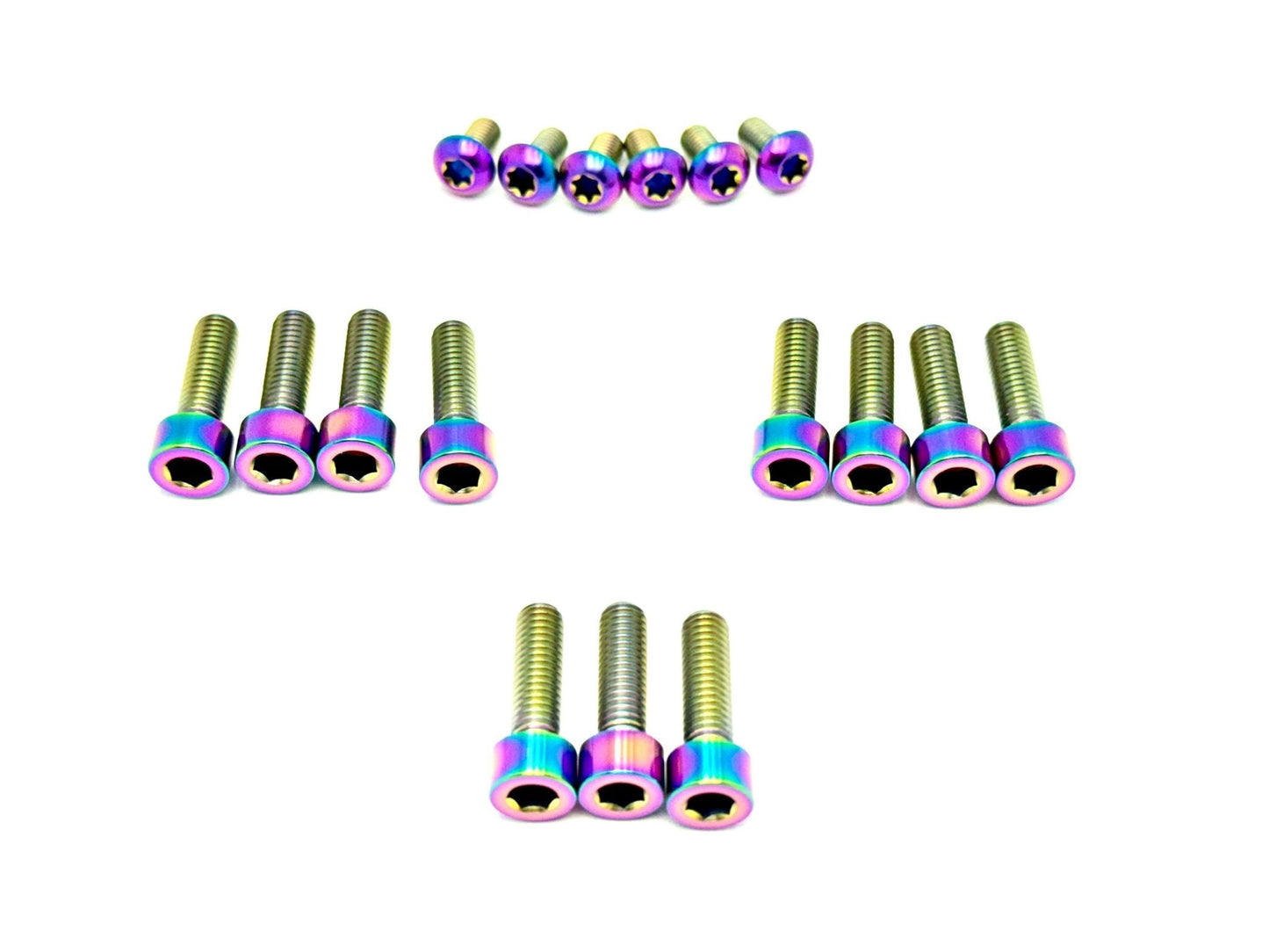 Tech Suspension by Formula custom titanium bolt kits. 