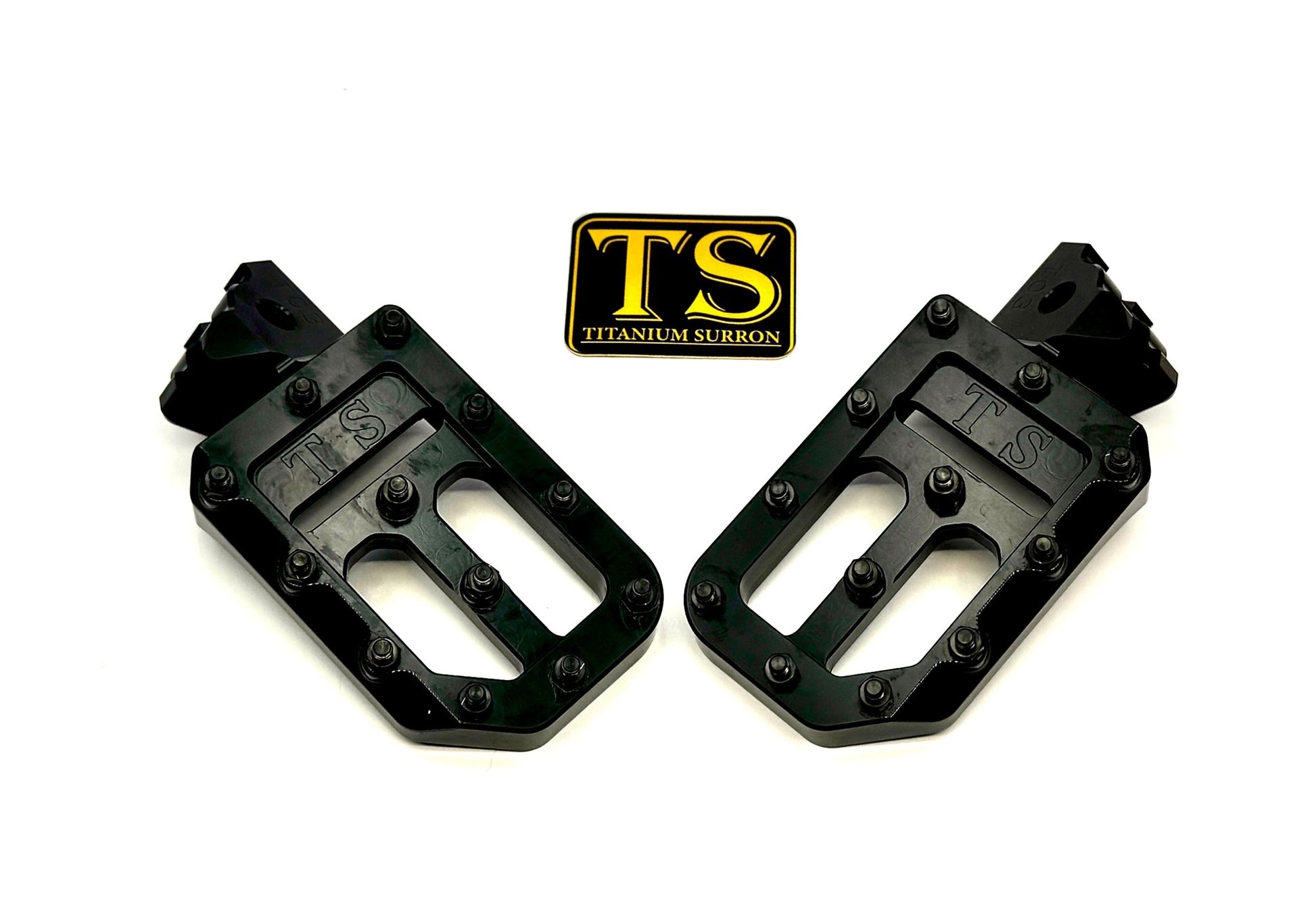 TS Custom Foot Pegs w/ Titanium Grips for Talaria and Altis