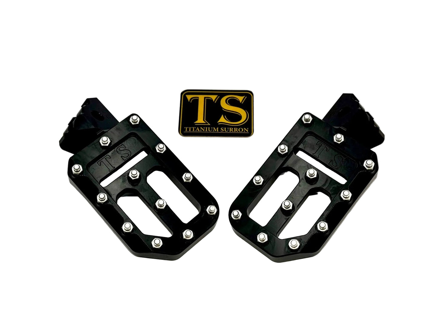 TS Custom Foot Pegs w/ Titanium Grips for Talaria and Altis