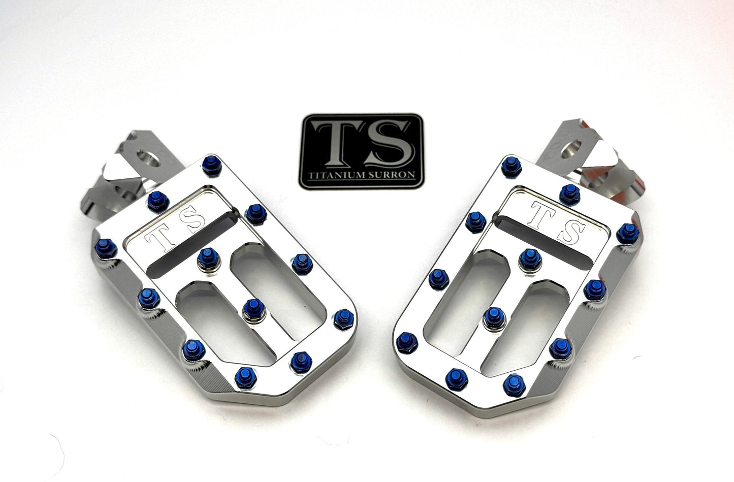 TS Custom Foot Pegs w/ Titanium Grips for Talaria and Altis