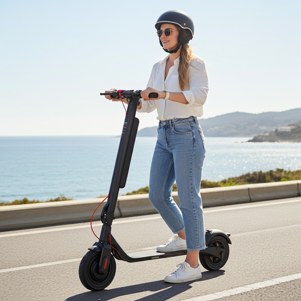 TurboAnt X7 Max Folding Electric Scooter – 32 Mile Range, 20 MPH