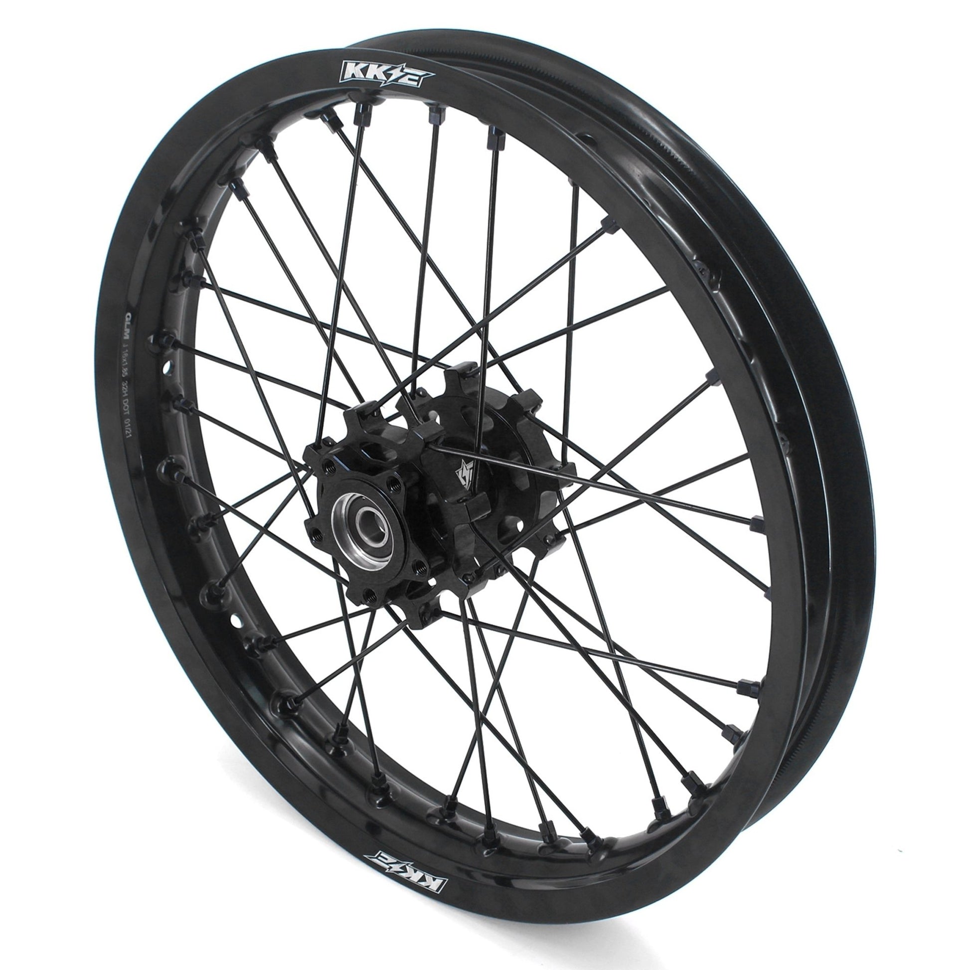 US Stock KKE 1.85*16" Electric Dirtbike Rear Wheels Rim Fit SurRon Light Bee - X 2019 - 2025 All Black