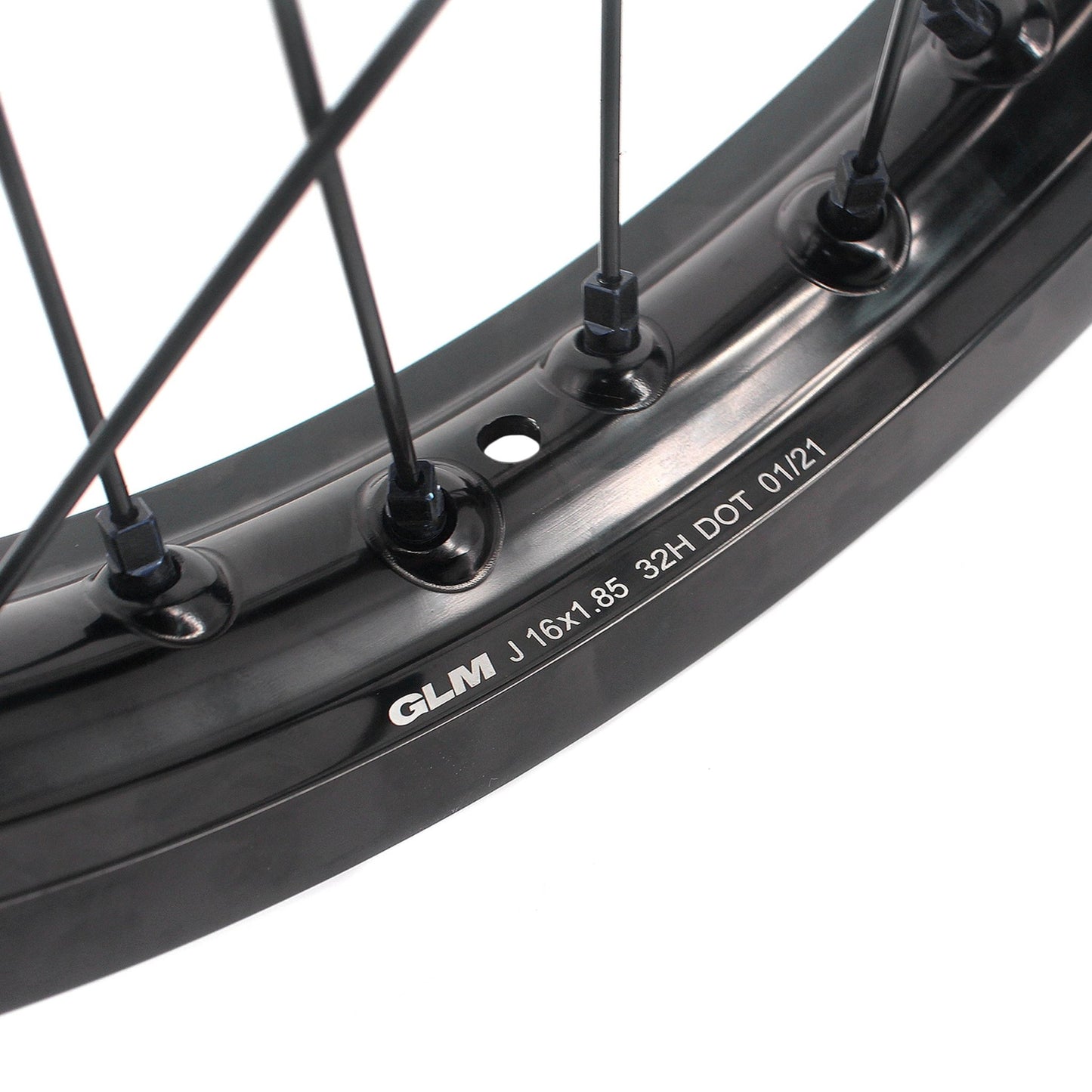 US Stock KKE 1.85*16" Electric Dirtbike Rear Wheels Rim Fit SurRon Light Bee - X 2019 - 2025 All Black