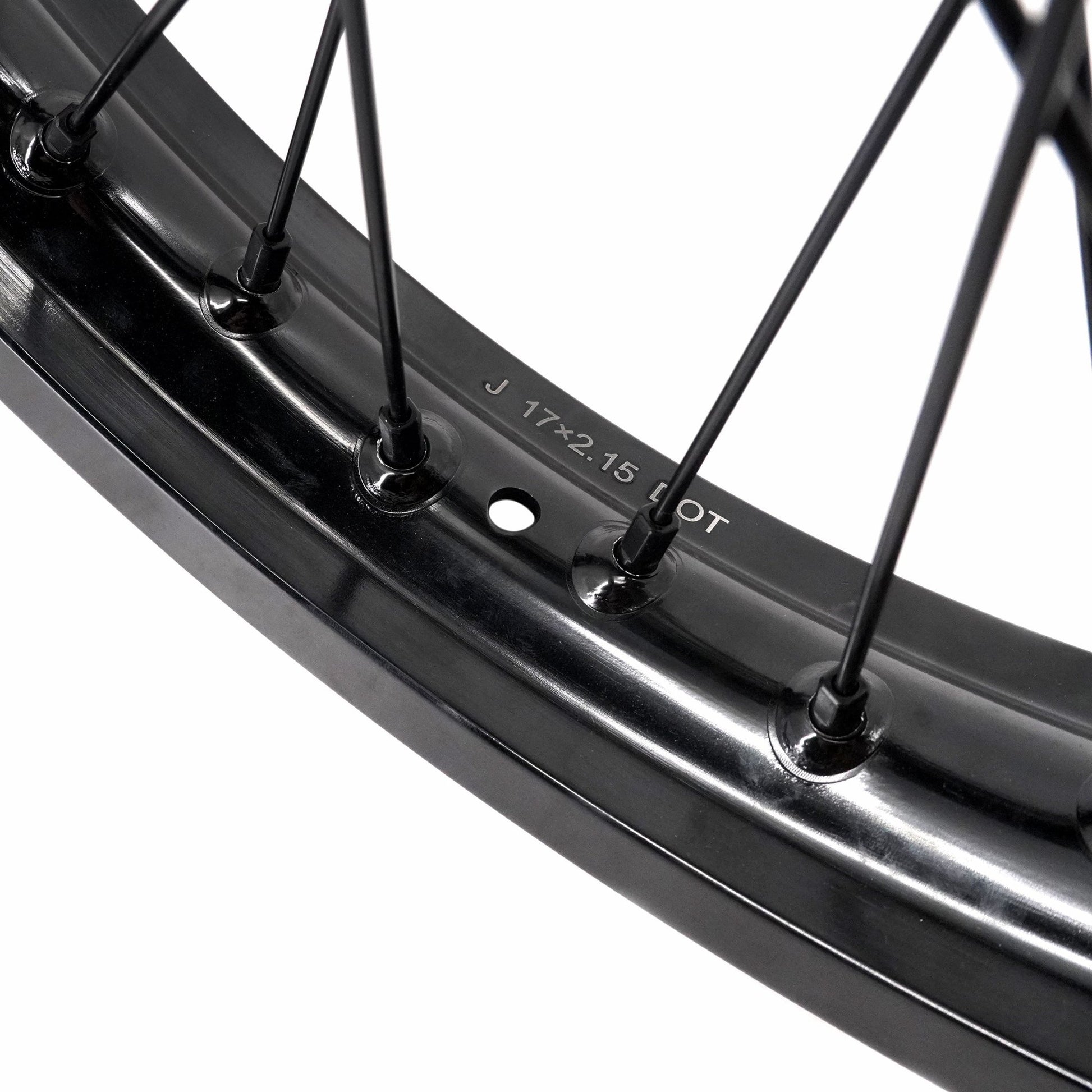 US Stock KKE 2.15*17 & 2.5*17 E - bike Wheels Rims Fit Talaria Sting MX3 / R MX4 / x3 (xXx) All Black