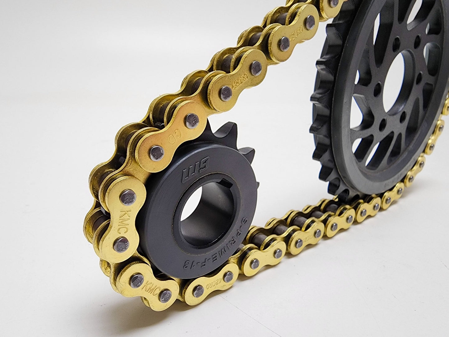 Warp9 Chain Drive with KMC 420 O ring Chain
