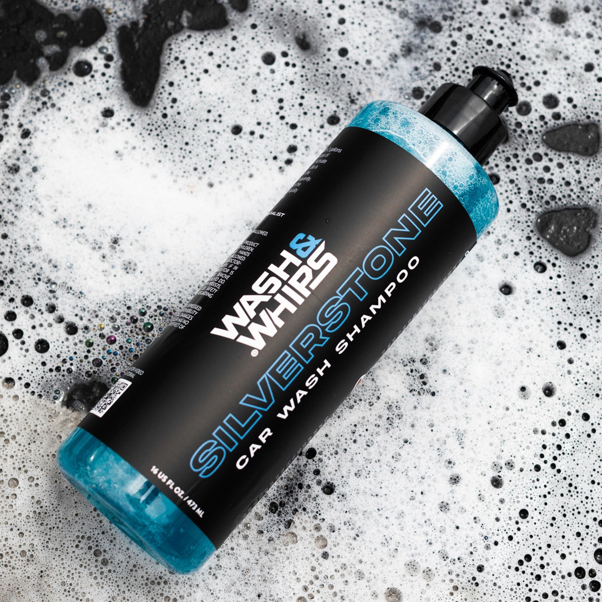 WASH & WHIPS Car Wash Kit - 3 - Gallon Bucket with Particle Interceptor Trap, Shampoo, Chenille Mitt & Microfiber Soft Towel, 5pcs