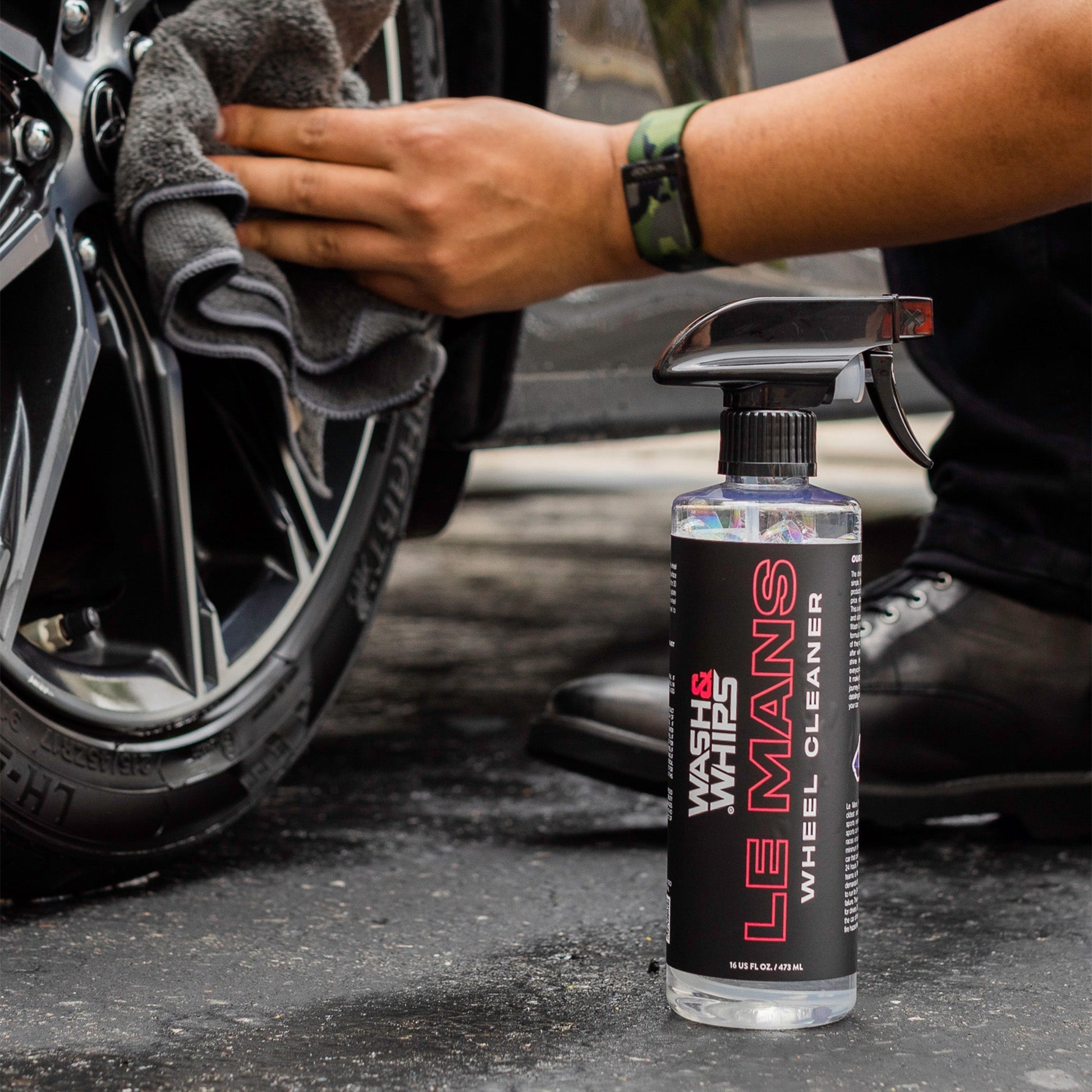 WASH&WHIPS 3 - Step Car Care System