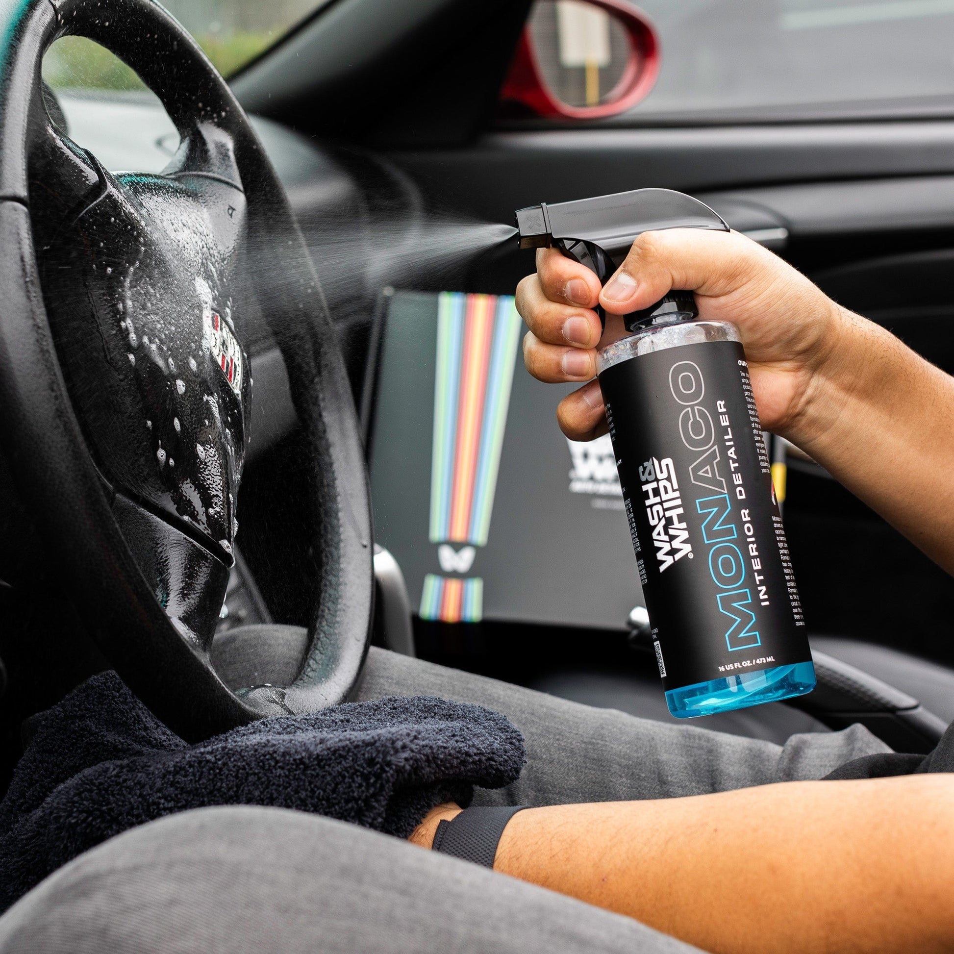 WASH&WHIPS 3 - Step Car Care System