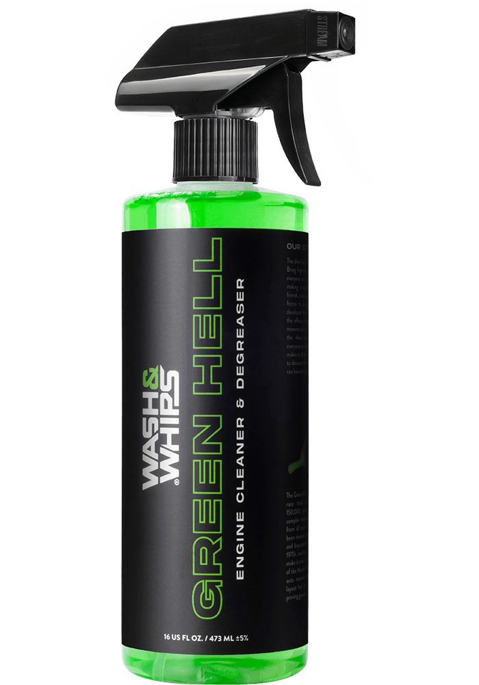 WASH&WHIPS Green Hell Engine Cleaner & Degreaser