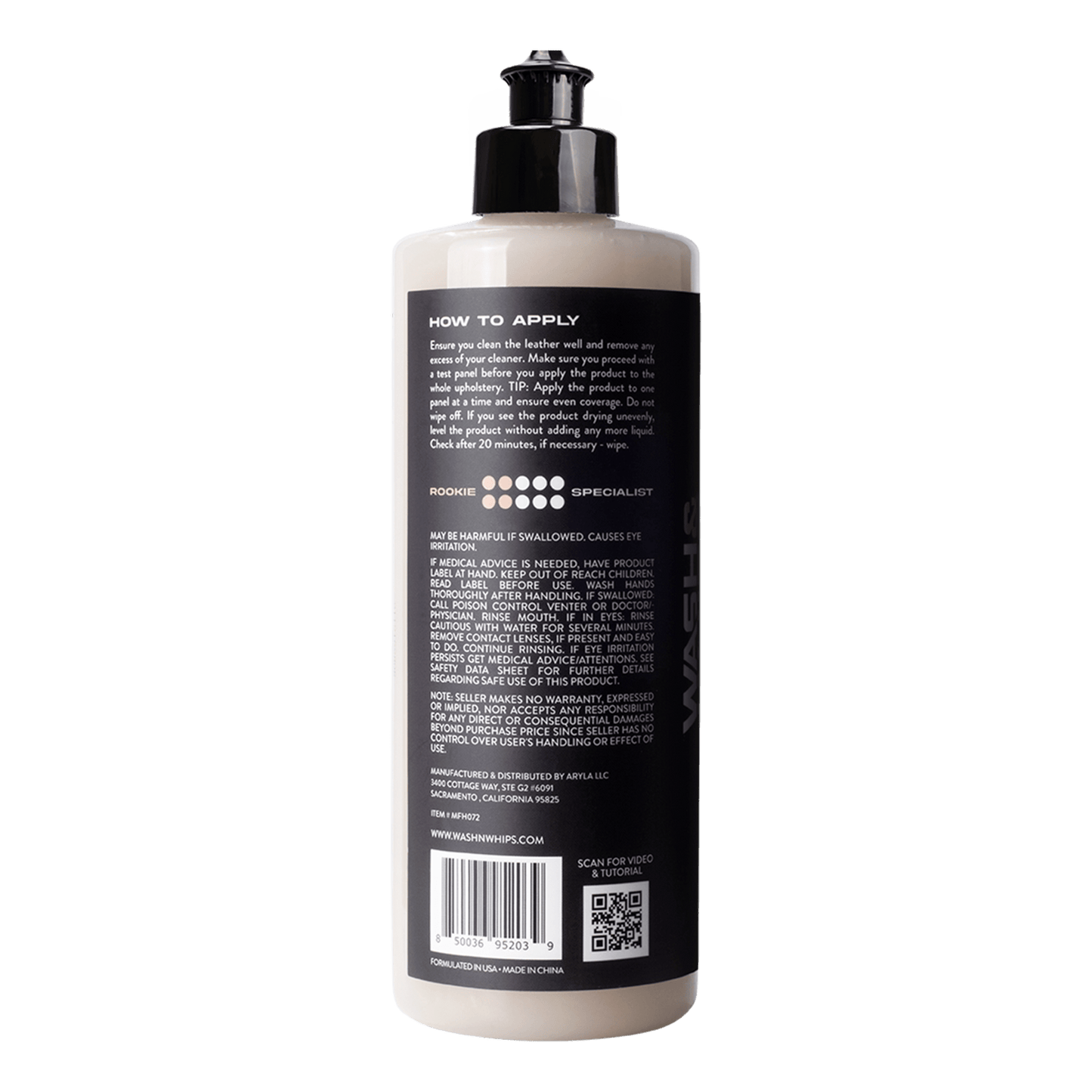 WASH&WHIPS Monza Leather Coating & Conditioner