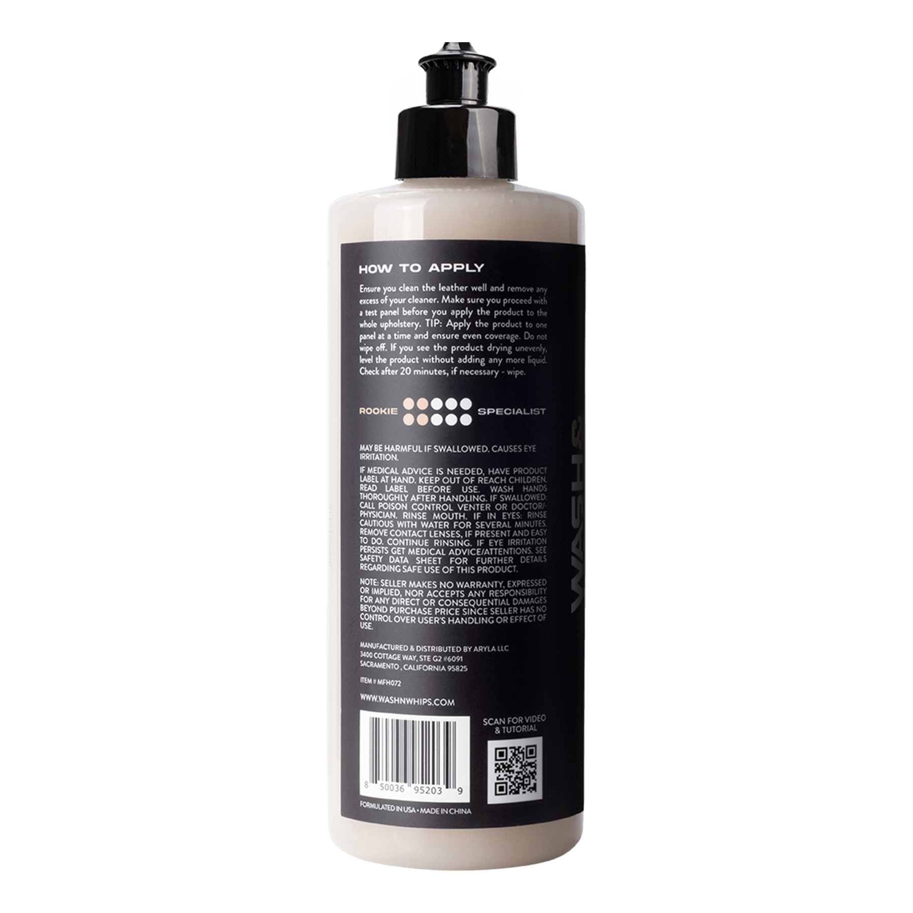 WASH&WHIPS Monza Leather Coating & Conditioner