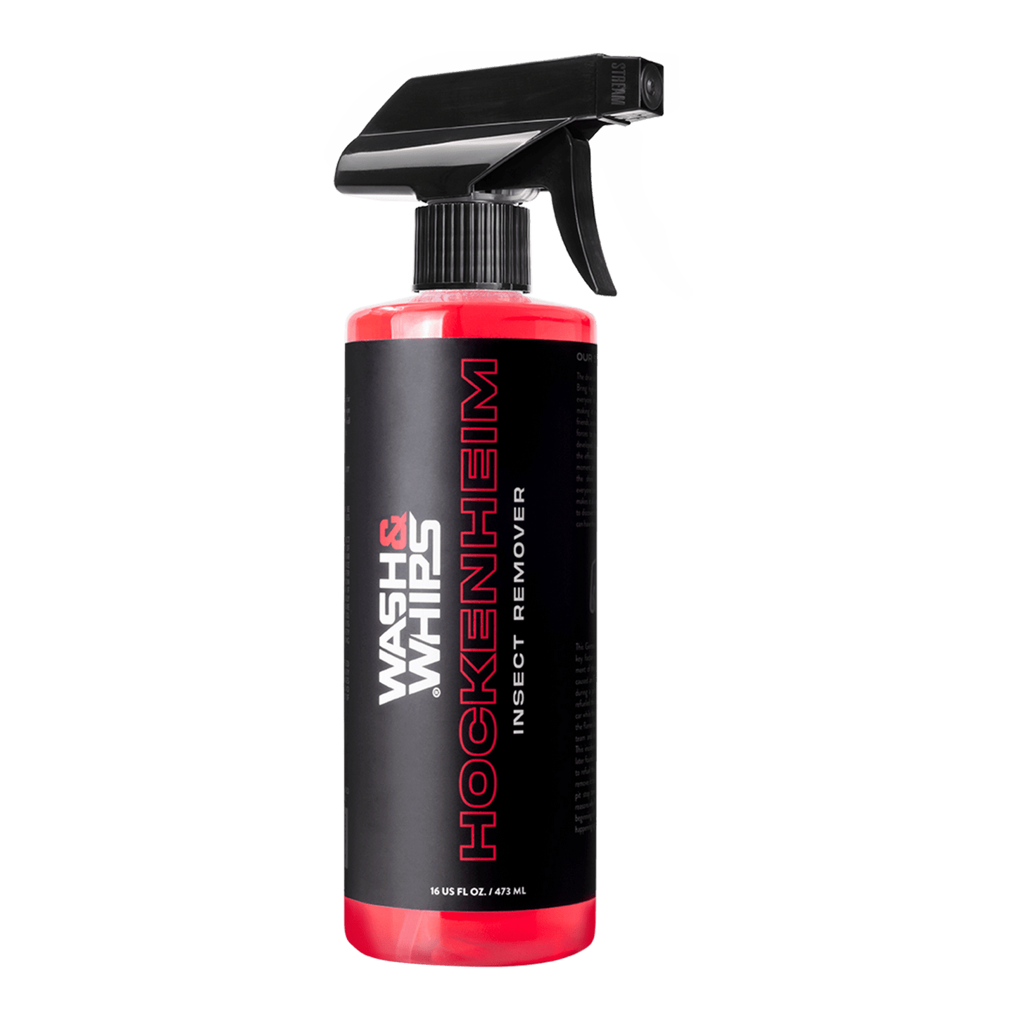 WASH&WHIPS MotoPro Motorcycle Detailing Kit - Bug Remover, Leather Care, Ceramic Spray