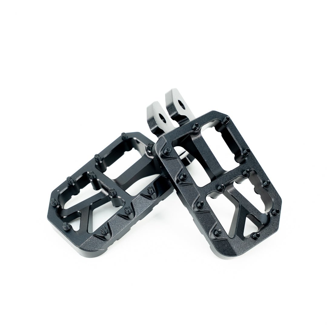Wide Foot Pegs for E - Moto