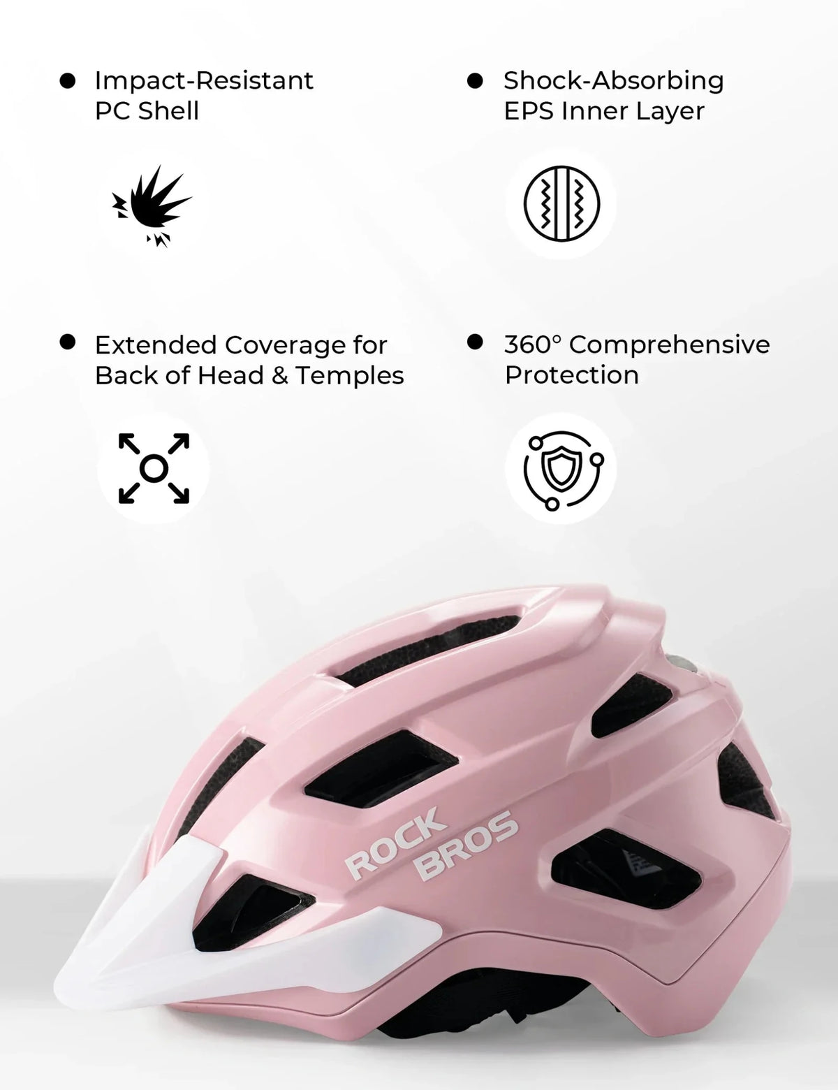 Youth Cycling Helmet Antibacterial Protection Breathable